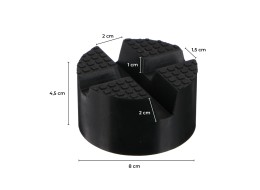 Rubber pad for car jack JACK PAD 5
