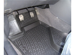 Rubber mats Opel Zafira C (P12) (third row of seats) (11-)  (3D)