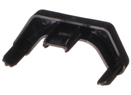 Plastic end cap for the rail of BIKE 2 / 3 / 4 bike carrier, black - replacement part
