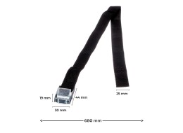 Fastening straps for securing the e-bike tire, length 650 mm, 2 pcs - spare part