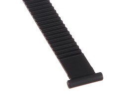 Clamping strap for bike rack on towbar, length 27cm, black - spare part