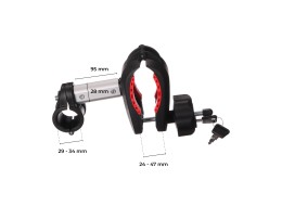 Arm / bike frame holder for towbar-mounted bike rack, short, length 7 cm - spare part