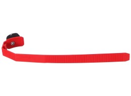 Quick-release strap for towbar-mounted bike rack, length 38 cm, red - spare part