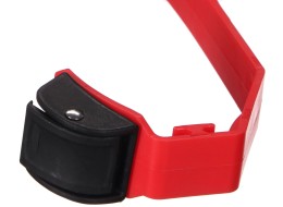 Quick-release strap for towbar-mounted bike rack, length 38 cm, red - spare part