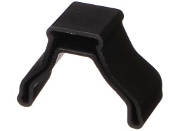 Plastic end cap for the rail of E-BIKE 2 bike carrier, black - replacement part