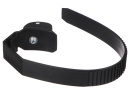 Quick-release strap for towbar bike carrier, length 38 cm, black - spare part