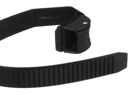 Quick-release strap for towbar bike carrier, length 38 cm, black - spare part