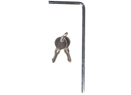 Aluminum crossbar with lock ROOF RACK 120 cm, load capacity 90 kg