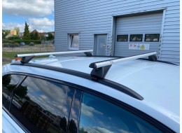Lockable aluminum crossbar ROOF RACK IN 1, 120 cm, load capacity 90 kg