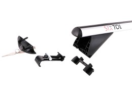Lockable aluminum crossbar ROOF RACK IN 1, 120 cm, load capacity 90 kg