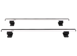 Lockable aluminum crossbar ROOF RACK FIX 1, 120 cm, load capacity 90 kg