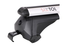 Aluminum crossbar with lock ROOF RACK IN PRO, 120 cm, load capacity 90 kg