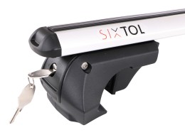 Aluminum crossbar with lock ROOF RACK PRO 120 cm, load capacity 90 kg