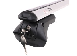 Aluminum crossbar with lock ROOF RACK PRO 120 cm, load capacity 90 kg