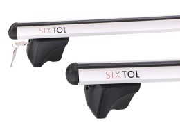 Aluminum crossbar with lock ROOF RACK FIX PRO, 120 cm, load capacity 90 kg