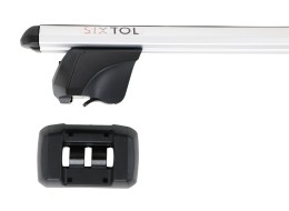 Aluminum crossbar with lock ROOF RACK FIX PRO, 120 cm, load capacity 90 kg