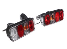 Light set with cable and 13-pin plug for E-BIKE PREMIUM bike carrier - spare part