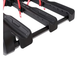 Towbar bike carrier E-BIKE 3 PREMIUM - 3 e-bikes, load capacity 60 kg, foldable