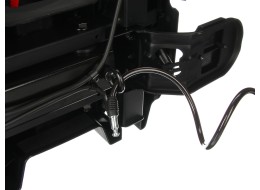 Towbar bike carrier E-BIKE 3 PREMIUM - 3 e-bikes, load capacity 60 kg, foldable