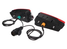Light set with cable and 13-pin plug for E-BIKE PRO bike carrier - spare part
