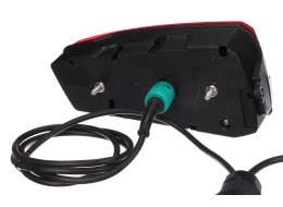 Light set with cable and 13-pin plug for E-BIKE PRO bike carrier - spare part