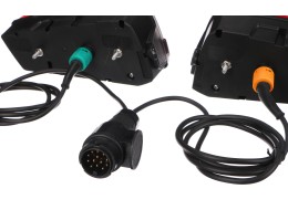 Light set with cable and 13-pin plug for E-BIKE PRO bike carrier - spare part