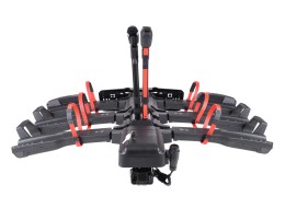 Towbar bike carrier E-BIKE 3 PRO - 3 e-bikes, load capacity 60 kg, foldable