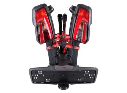 Towbar bike carrier E-BIKE 3 PRO - 3 e-bikes, load capacity 60 kg, foldable