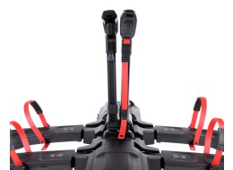Towbar bike carrier E-BIKE 3 PRO - 3 e-bikes, load capacity 60 kg, foldable