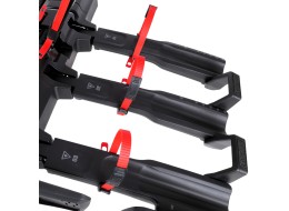 Towbar bike carrier E-BIKE 3 PRO - 3 e-bikes, load capacity 60 kg, foldable
