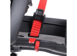 Towbar bike carrier E-BIKE 3 PRO - 3 e-bikes, load capacity 60 kg, foldable