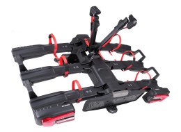 Towbar bike carrier E-BIKE 3 PRO - 3 e-bikes, load capacity 60 kg, foldable