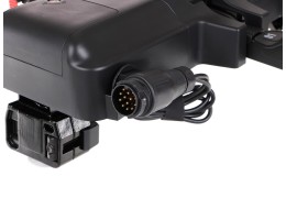 Towbar bike carrier E-BIKE 3 PRO - 3 e-bikes, load capacity 60 kg, foldable