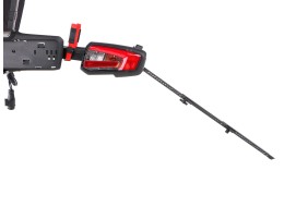 Towbar bike carrier E-BIKE 3 PRO - 3 e-bikes, load capacity 60 kg, foldable