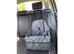 Dog car basket CAR BASKET JERRY, 43 x 35 x 25 cm