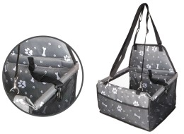 Dog car basket CAR BASKET JERRY, 43 x 35 x 25 cm