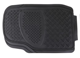 Universal rubber car mats CAR MAT UNI SET 1, front, 2 pcs