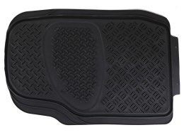 Universal rubber car mats CAR MAT UNI SET 1, front, 2 pcs