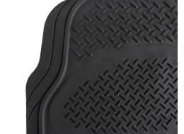 Universal rubber car mats CAR MAT UNI SET 1, front, 2 pcs