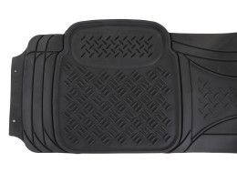 Universal rubber car mats CAR MAT UNI SET 2, complete, 3 pcs