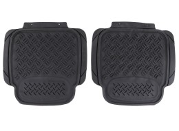 Universal rubber car mats CAR MAT UNI SET 3, complete, 4 pcs
