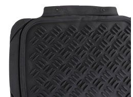 Universal rubber car mats CAR MAT UNI SET 3, complete, 4 pcs
