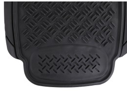 Universal rubber car mats CAR MAT UNI SET 3, complete, 4 pcs