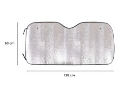 Sunshade for car front window CAR SUNSHADE 4, 130 x 60 cm