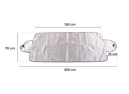 Cover against frost, snow and sun CAR SNOW COVER 2, 200 x 70 cm
