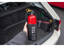 1 kg fire extinguisher holder for car with Velcro CAR FIRE 1