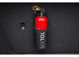 1 kg car fire extinguisher holder with hook and loop fastener CAR FIRE 1