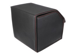 CAR COMPACT LEATHER S Trunk Organizer, 1 Compartment, Foldable, with Lid