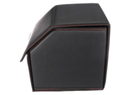 CAR COMPACT LEATHER S Trunk Organizer, 1 Compartment, Foldable, with Lid