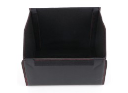 Car Boot Organizer CAR COMPACT LEATHER M, 1 Compartment, Foldable, with Lid SIXTOL